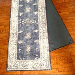 Ruggable 2.5x10 Verena dark wood runner COVER ONLY